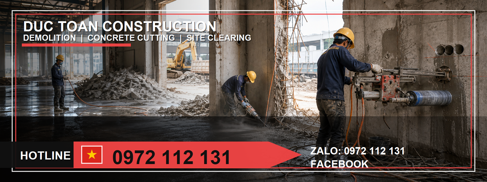 đào hố móng giá rẻ Củ Chi